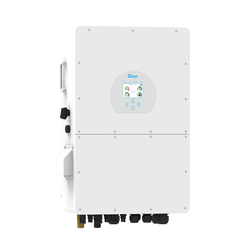 Deye SUN-30K-SG02HP3-EU-AM3 kolmefaasiline hübriidinverter (30 kW, kõrgepinge)