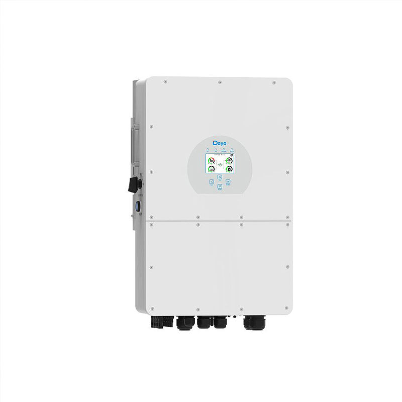 Deye SUN-8K-SG01HP3-EU-AM2 kolmefaasiline hübriidinverter (8 kW, kõrgepinge)