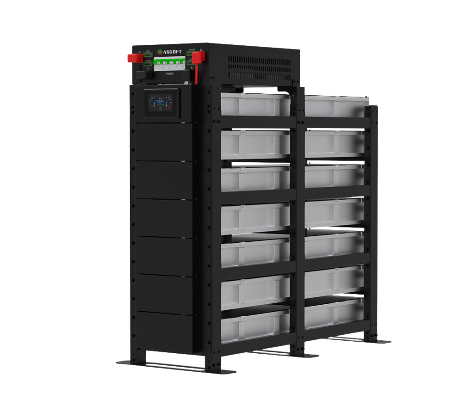 ASGOFT BESS-ASM 26 - 93 kWh LiFePO4 modulaarne kõrgepinge energiasalvestussüsteem